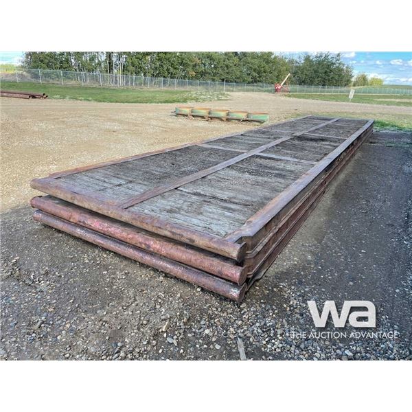 (3) 8 X 40 FT. RIG MATS