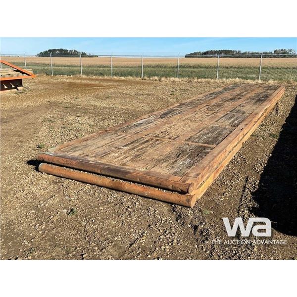 (2) 8 X 40 FT. RIG MATS