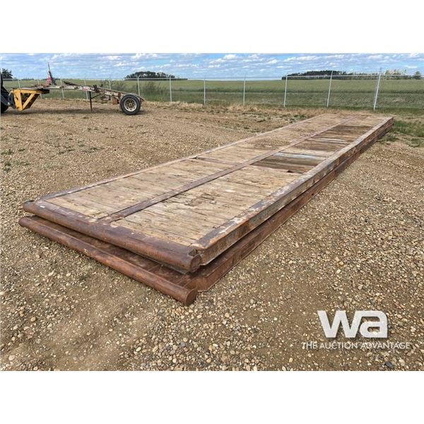(2) 8 X 40 FT. RIG MATS