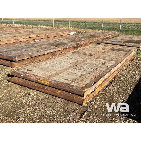 (2) 8 X 20 FT. RIG MATS