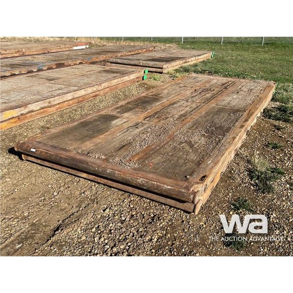 (2) 8 X 20 FT. RIG MATS