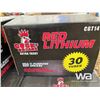 Image 3 : (12) CASES RED LITHIUM GREASE (30 TUBES PER CASE)