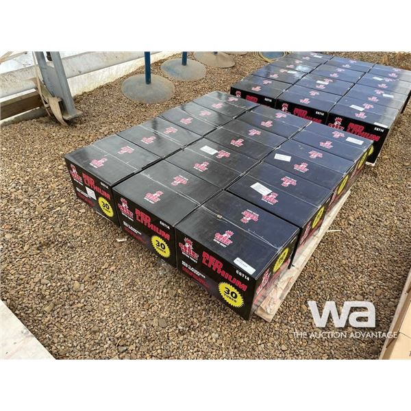 (12) CASES RED LITHIUM GREASE (30 TUBES PER CASE)