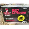Image 3 : (12) CASES RED LITHIUM GREASE (30 TUBES PER CASE)