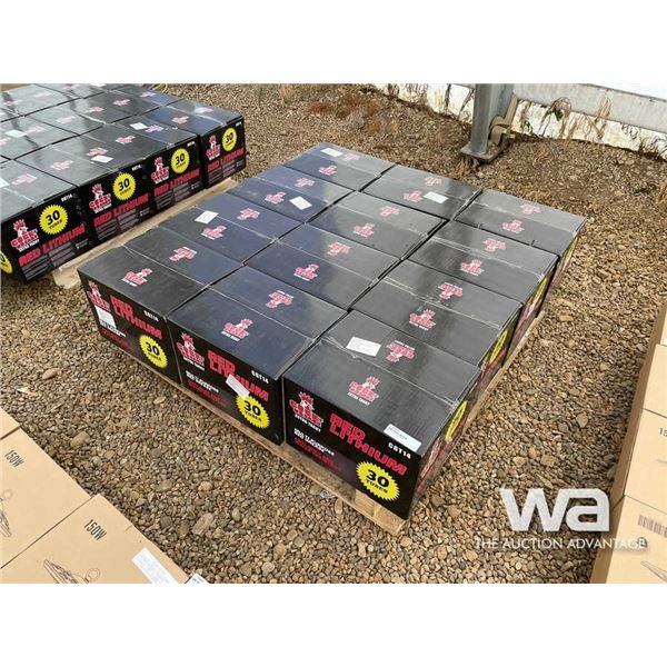 (12) CASES RED LITHIUM GREASE (30 TUBES PER CASE)