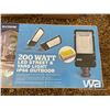 Image 1 : (2) 200 WATT LED STREET/YARD LAMP