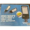 Image 2 : (2) 200 WATT LED STREET/YARD LAMP