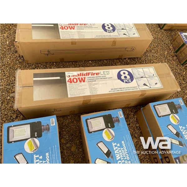(8) 40W LINKABLE GARAGE WORK LIGHTS