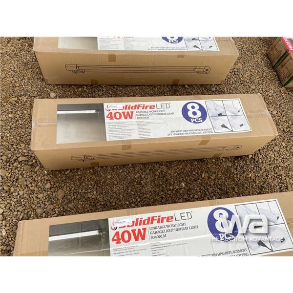 (8) 40W LINKABLE GARAGE WORK LIGHTS