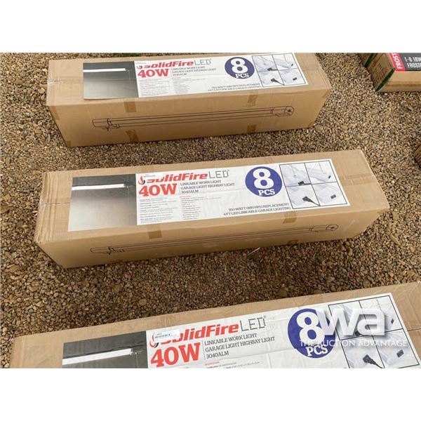 (8) 40W LINKABLE GARAGE WORK LIGHTS