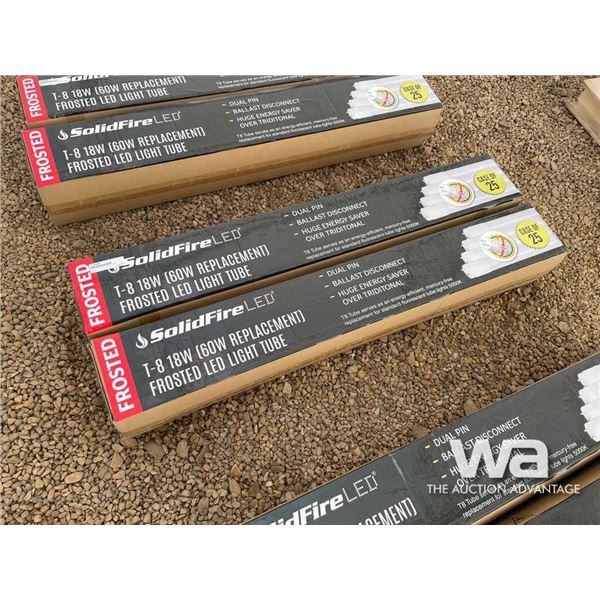 (50) T-8 18W FROSTED TUBE LIGHTS