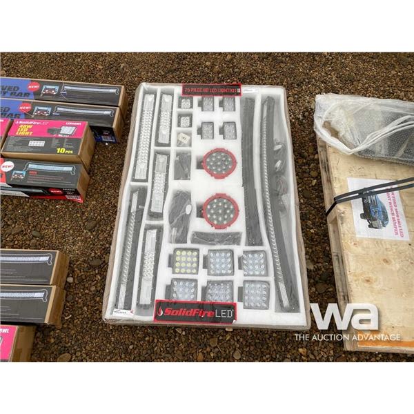 (25) PIECE 8D LED LIGHT BAR KIT