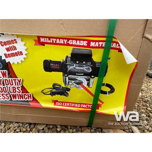 (UNUSED) 20,000 LBS WIRELESS WINCH