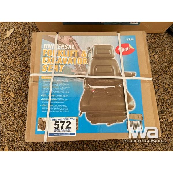 (UNUSED) UNIVERSAL EXCAVATOR SEAT