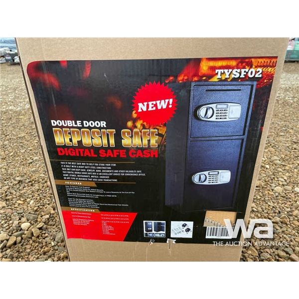 DOUBLE DOOR DEPOSIT SAFE