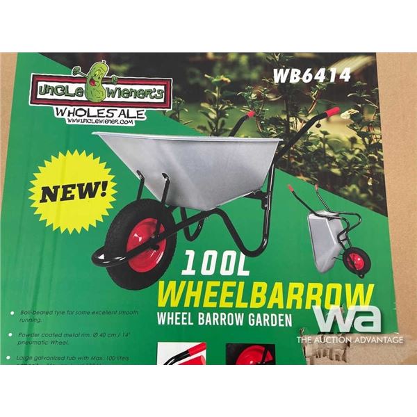(UNUSED) 100 L WHEEL BARROW