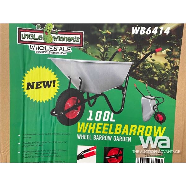 (UNUSED) 100 L WHEEL BARROW
