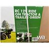 Image 4 : (UNUSED) BIG WHEELS RC 12V TRACTOR & TRAILER