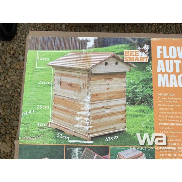 (UNUSED) 7 PIECE FLOW BEE HIVE AUTO HONEY MACHINE