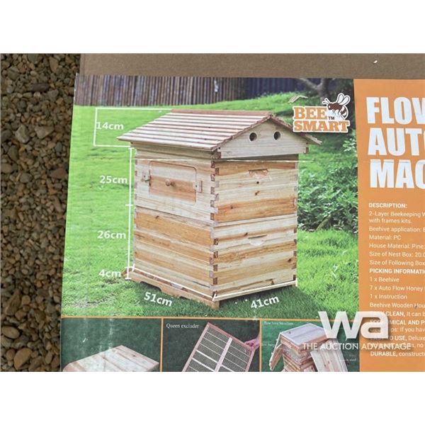 (UNUSED) 7 PIECE FLOW BEE HIVE AUTO HONEY MACHINE