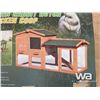 Image 1 : (UNUSED) WOODEN RABBIT & CHICKEN COOP