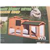 Image 1 : (UNUSED) WOODEN RABBIT & CHICKEN COOP