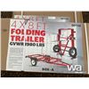 Image 1 : CUSTOM S/A FOLDING TRAILER
