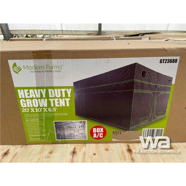 (UNUSED) MODERN FARMS HEAVY DUTY GROW TENT