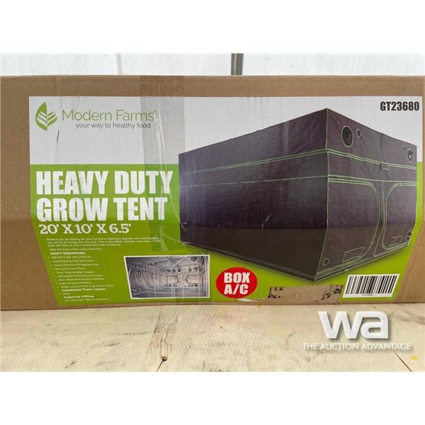 (UNUSED) MODERN FARMS HEAVY DUTY GROW TENT