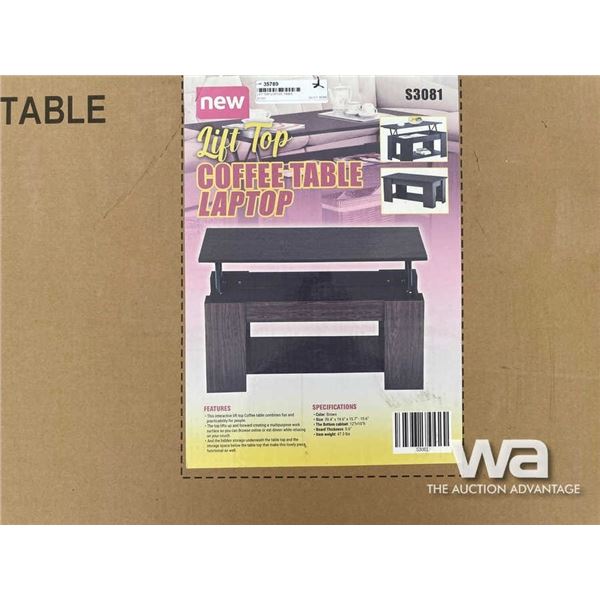LIFT TOP COFFEE TABLE
