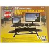 Image 1 : (UNUSED) 36" ADJUSTABLE STANDING DESK