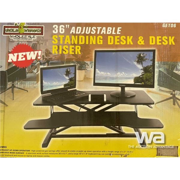 (UNUSED) 36" ADJUSTABLE STANDING DESK