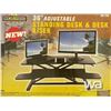 Image 1 : (UNUSED) 36" ADJUSTABLE STANDING DESK