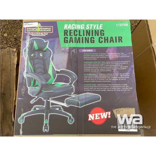 (UNUSED) RECLINING GAMING CHAIR
