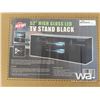 Image 1 : BLACK 52" HIGH GLOSS LED TV STAND