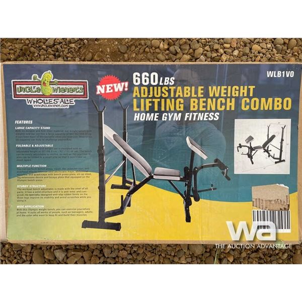 (UNUSED) ADJUSTABLE WEIGHT LIFTING BENCH