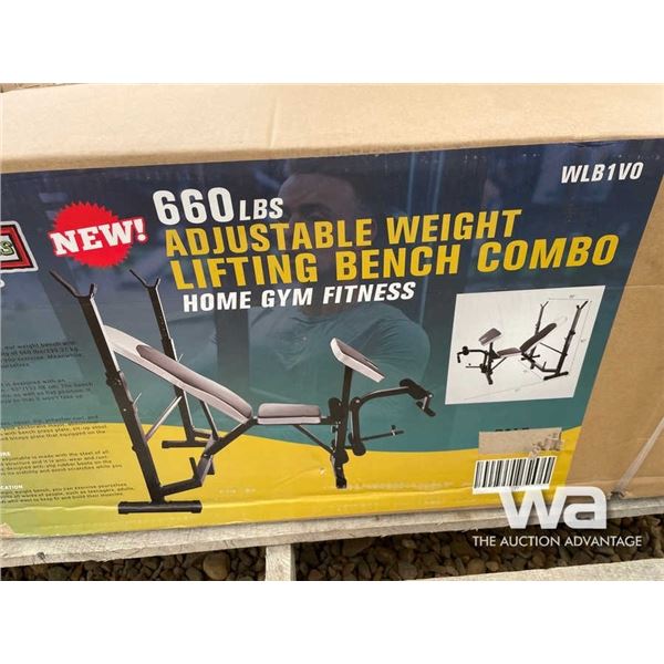 (UNUSED) ADJUSTABLE WEIGHT LIFTING BENCH