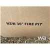 Image 4 : FIREKING 36" OUTDOOR FIRE PIT/BBQ GRILL