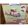 Image 2 : RUSTIC WOOD CAR PLANTER