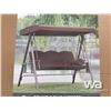 Image 1 : (UNUSED) 3 SEAT OUTDOOR CANOPY SWING