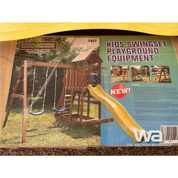 (UNUSED) SWINGSET PLAYGROUND EQUIPMENT