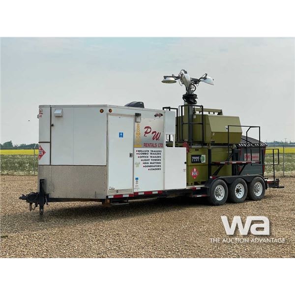 2013 CJAY TRIDEM ENCLOSED COMBO TRAILER