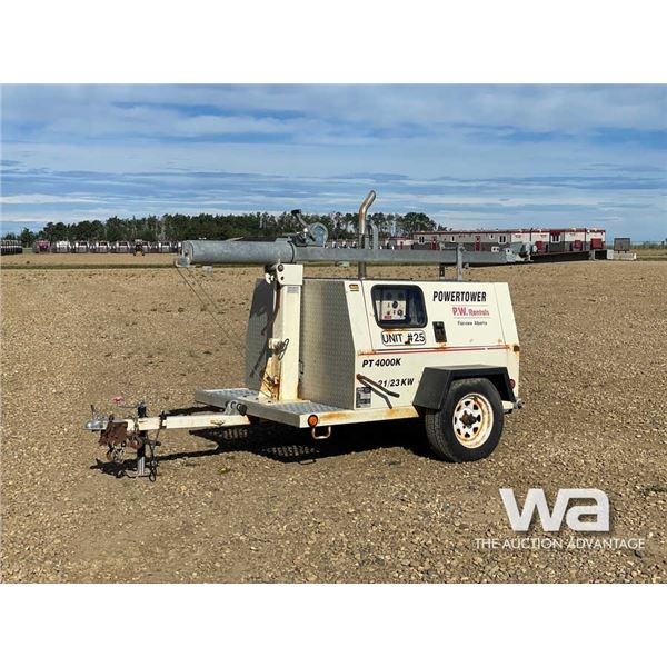 POWER TOWER 4000 K 20 KW S/A LIGHT TOWER