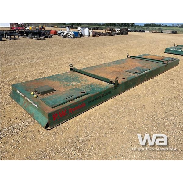 (1) 24 X 6 FT. SEWAGE CONTAINMENT TANK
