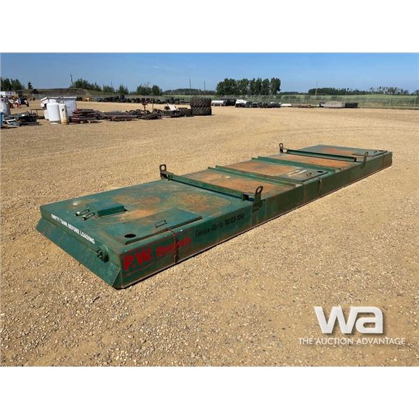 (1) 24 X 6 FT. SEWAGE CONTAINMENT TANK
