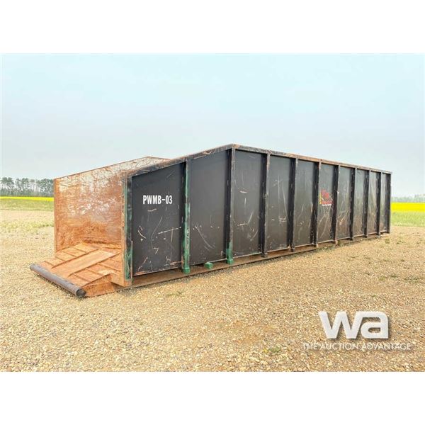 2013 40 X 8 X 10 FT. HIGH SIDE SHALE BIN