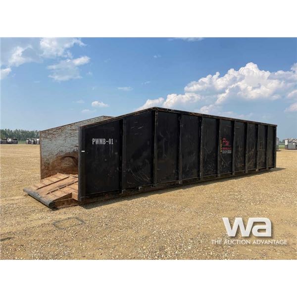 2013 40 X 8 X 10 FT. HIGH SIDE SHALE BIN