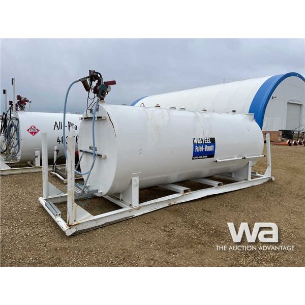 2012 WESTEEL 8,500 L SKIDDED FUEL TANK