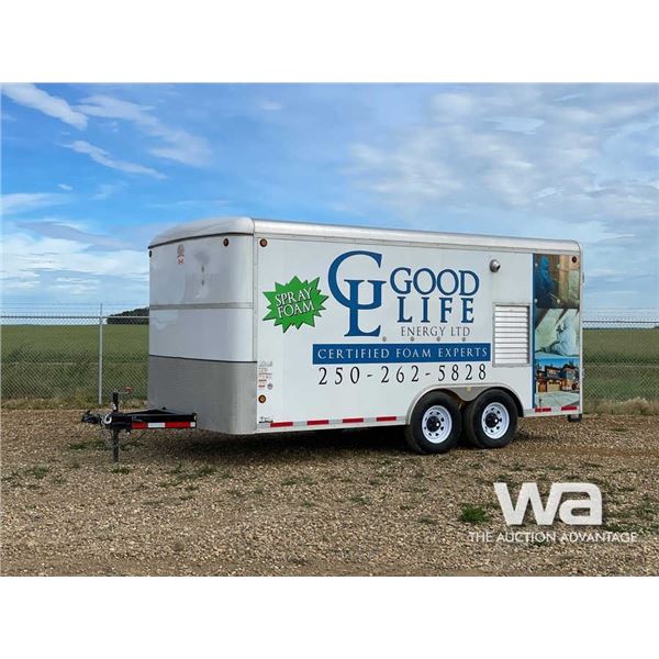 2018 CJAY 16 FT. SPRAY FOAM TRAILER