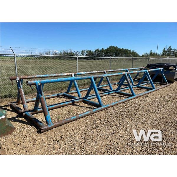 (1) SET 30 FT. PIPE RACKS